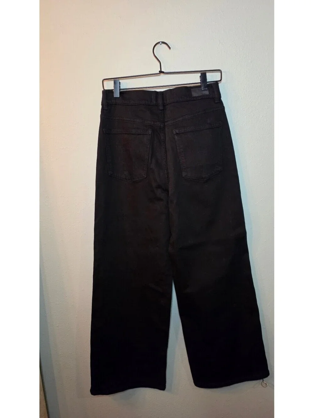 DL1961 Black High Rise Wide Leg Jeans Women's Size 28